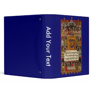 Antique Hagadah binder