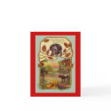 Antique Happy Thanksgiving Card Reproduction