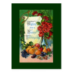 Antique Happy Thanksgiving Postcard Reproduction