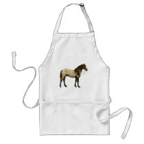 Antique Horses - Appaloosa aprons by dogsandhorses Antique Horses - Appaloosa aprons