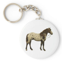 Antique Horses - Appaloosa Keychains