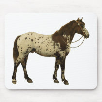 Antique Horses - Appaloosa Mouse Pad