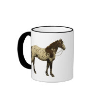 Antique Horses - Appaloosa mugs by dogsandhorses Antique Horses - Appaloosa mugs