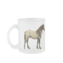 Antique Horses - Appaloosa mugs by dogsandhorses Antique Horses - Appaloosa mugs