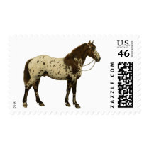Antique Horses - Appaloosa Stamp