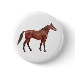 Antique Horses - Thoroughbred Pin