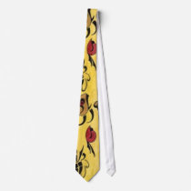 Antique impressions in yellow ties