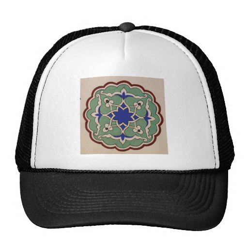 Antique Islamic Tile Design Trucker Hat