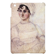 Antique Jane Austen Portrait iPad Mini Cover