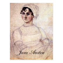 Antique Jane Austen Portrait Post Cards