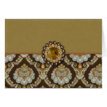 Antique Jewels and Fabric Cards
