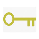 antique Key Post Card