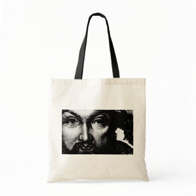Antique King Henry VIII Stares Back Portrait Bags by Britishness