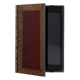 Antique Leather Book Bibliophile iPad Mini Cases