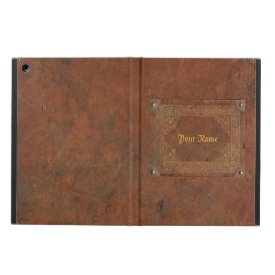 Antique Leather look (customizable) iPad Air Covers