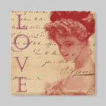 Antique Love Letter Magnet magnets