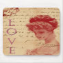 Antique Love Letter Mousepad