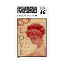 Antique Love Letter Stamp by rosaamarilla Antique Love Letter Stamp