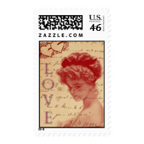 Antique Love Letter Stamp