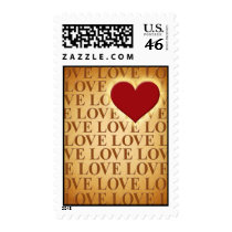 Antique Love stamps