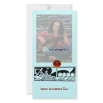 ANTIQUE LOVE RUBY ,blue photo cards