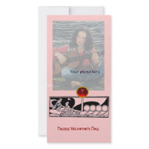 ANTIQUE LOVE RUBY ,pink photo cards