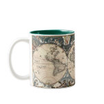ANTIQUE MAP COFFEE MUGS