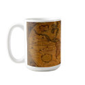 ANTIQUE MAP mugs