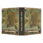 Antique Map of Amsterdam, Netherlands, Holland Vinyl Binder
