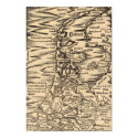 Antique Map of Holland posters