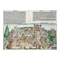 Antique Map of Jerusalem posters by classicprints Antique Map of Jerusalem posters