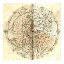 Antique Map of the World posters by classicprints Antique Map of the World posters