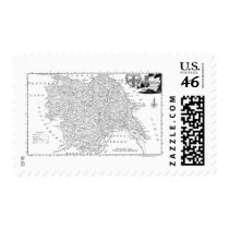 Antique Map of Yorkshire 1786 Stamps