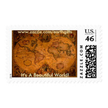 ANTIQUE MAP STAMPS