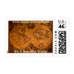 ANTIQUE MAP postage
