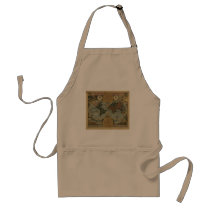Antique Map Series Apron