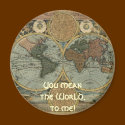 Antique Map Series magnets