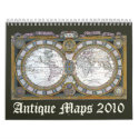 Antique Maps 2010 calendars by YesterdayCafe Antique Maps 2010 calendars