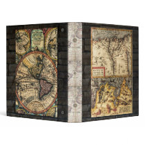 Antique Maps Binder