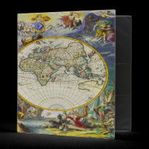 Antique Maps - Circulas, by GalleryGifts binders