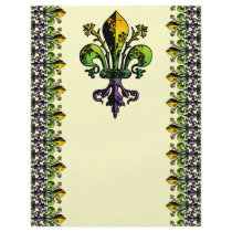 Antique Mardi Gras Fleur flyers by FatTuesday Antique Mardi Gras Fleur flyers