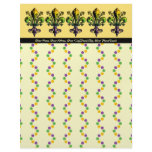 Antique Mardi Gras Fleur Customized Letterhead