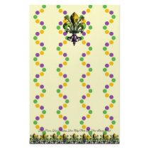 Antique Mardi Gras Fleur stationery