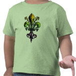 Antique Mardi Gras Fleur T-shirt