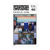 Antique Market in France postage