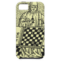 Antique Medieval Chess Woodcut iPhone 5 Case