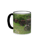 Antique Metal Wheel Tractors mugs