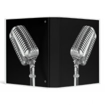 Antique Microphone binders