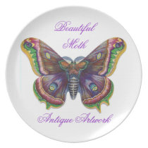 Antique Moth plates
