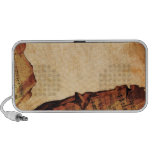Antique Music Composition Travel Speakers